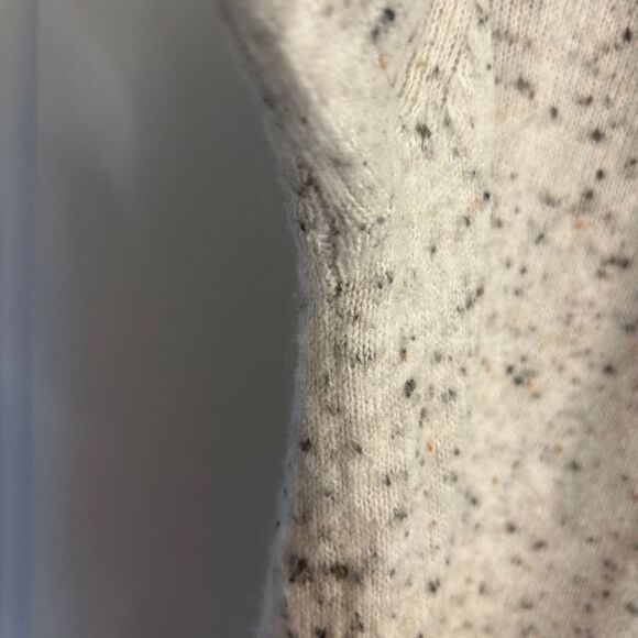 Women's Madewell Cardigan Sweater XS White Black wool blend - Picture 8 of 13